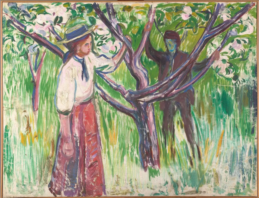 Aadam ja Eeva - Edvard Munch