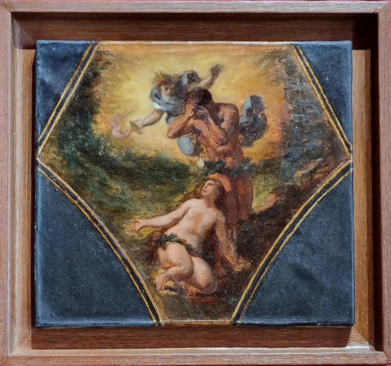 Aadam ja Eeva - Eugène Delacroix