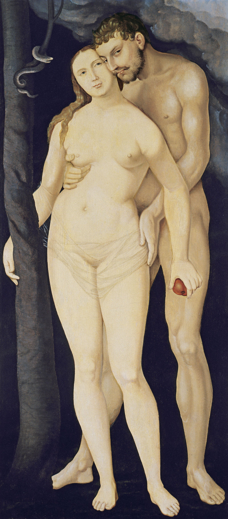Adam ja Eeva. - Hans Baldung Grien