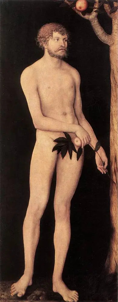 Adam - Lucas Cranach vanhurskas