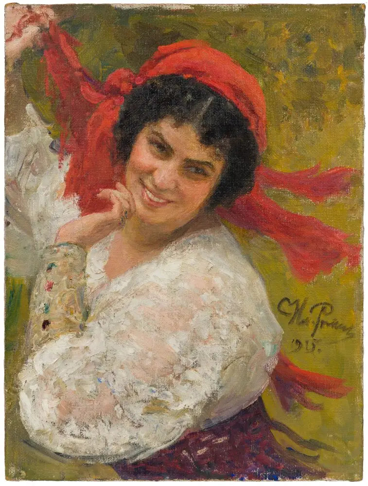 Adelaide von Skilondz, 1882-1969, operoija, pedagogi, lahja Vladislav Skilondz - Ilya Repin