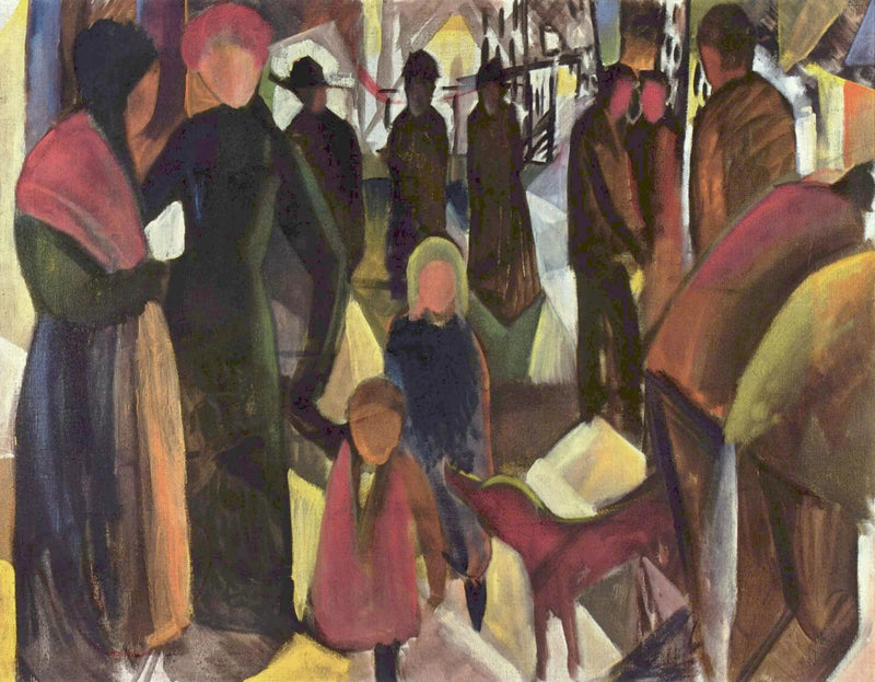 Hyvästi - August Macke