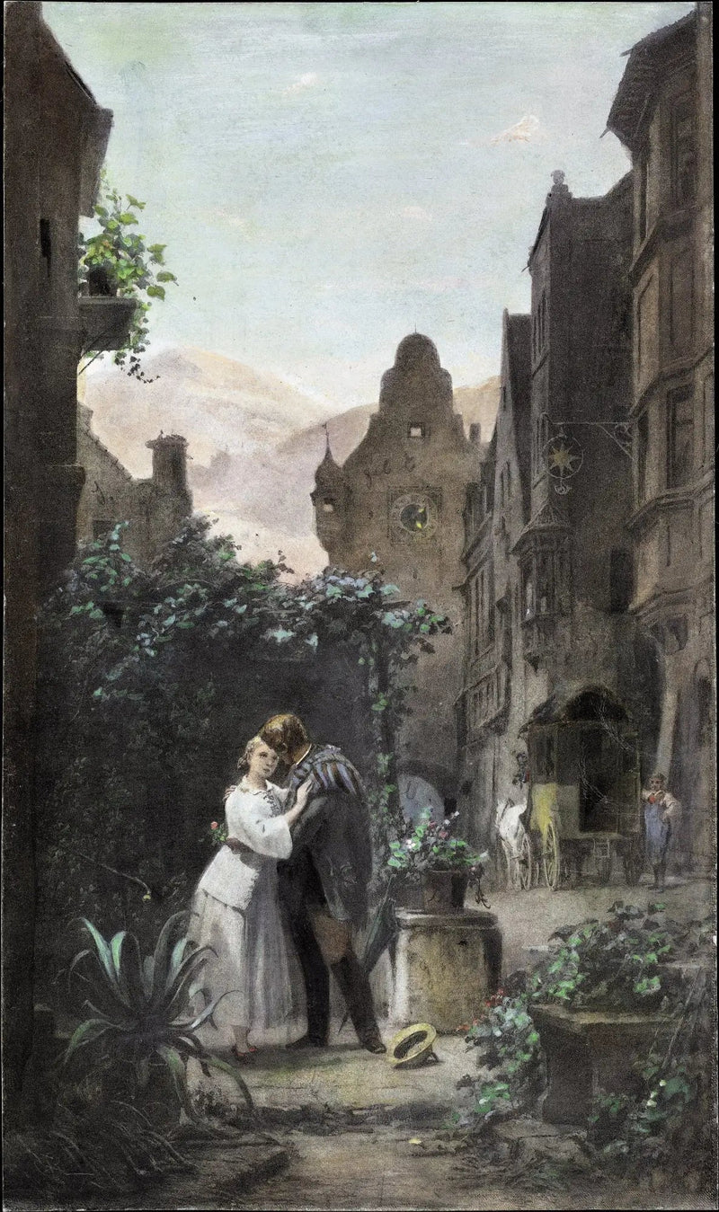 Hyvästi - Carl Spitzweg