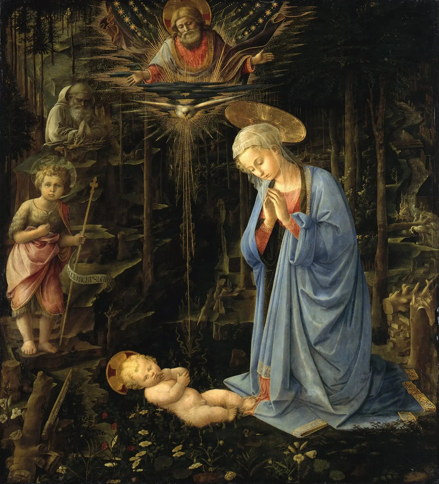 Rakkaus metsässä - Fra Filippo Lippi