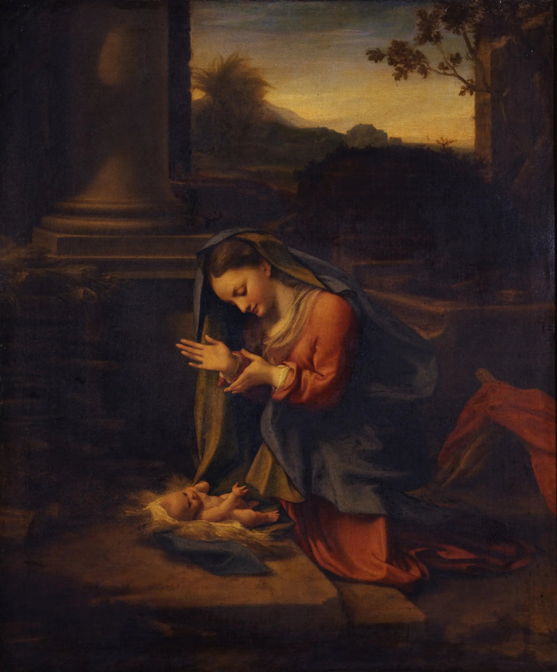 Lapsen ylistys - Antonio da Correggio