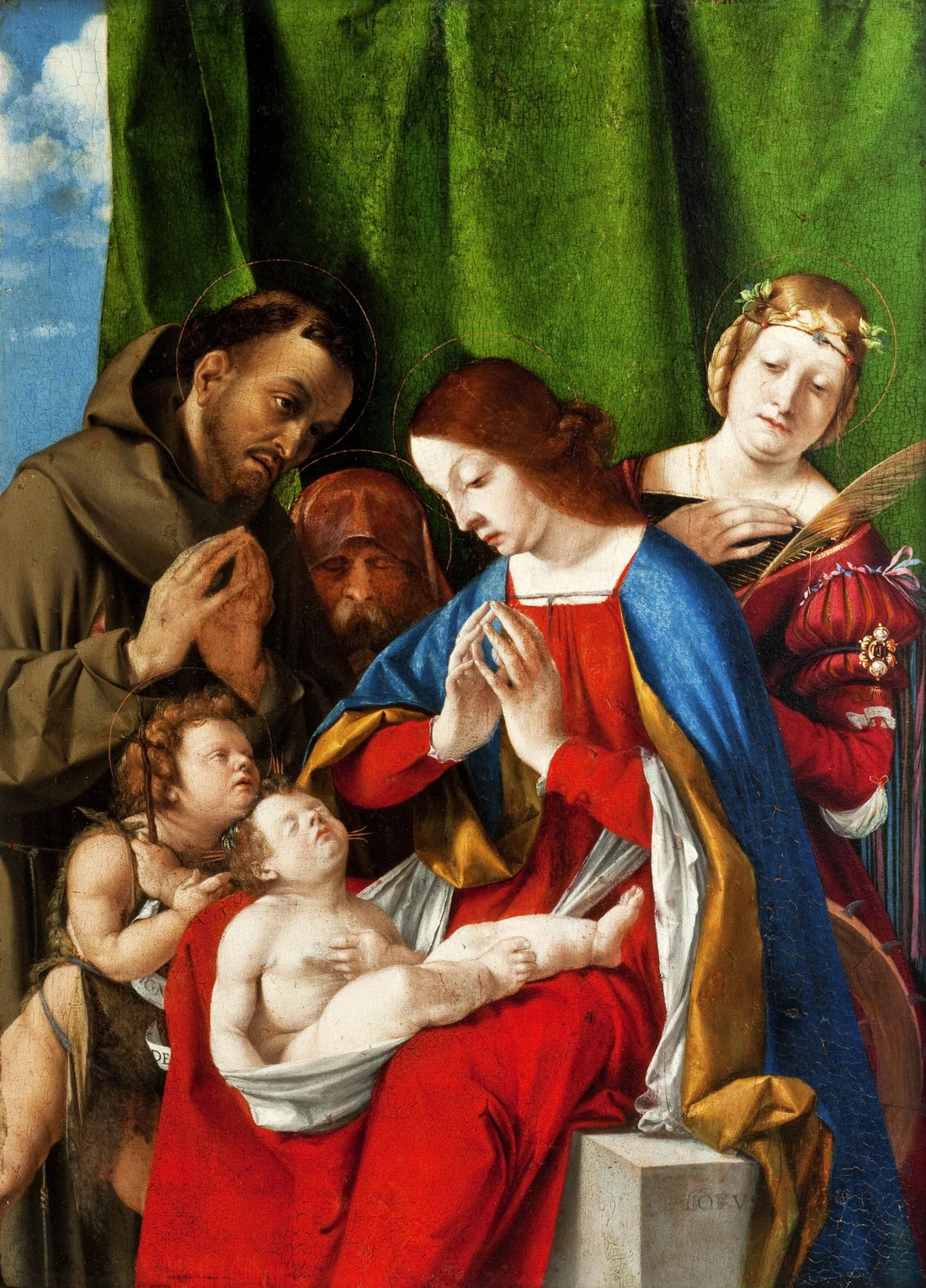 Lapsen ylistys - Lorenzo Lotto