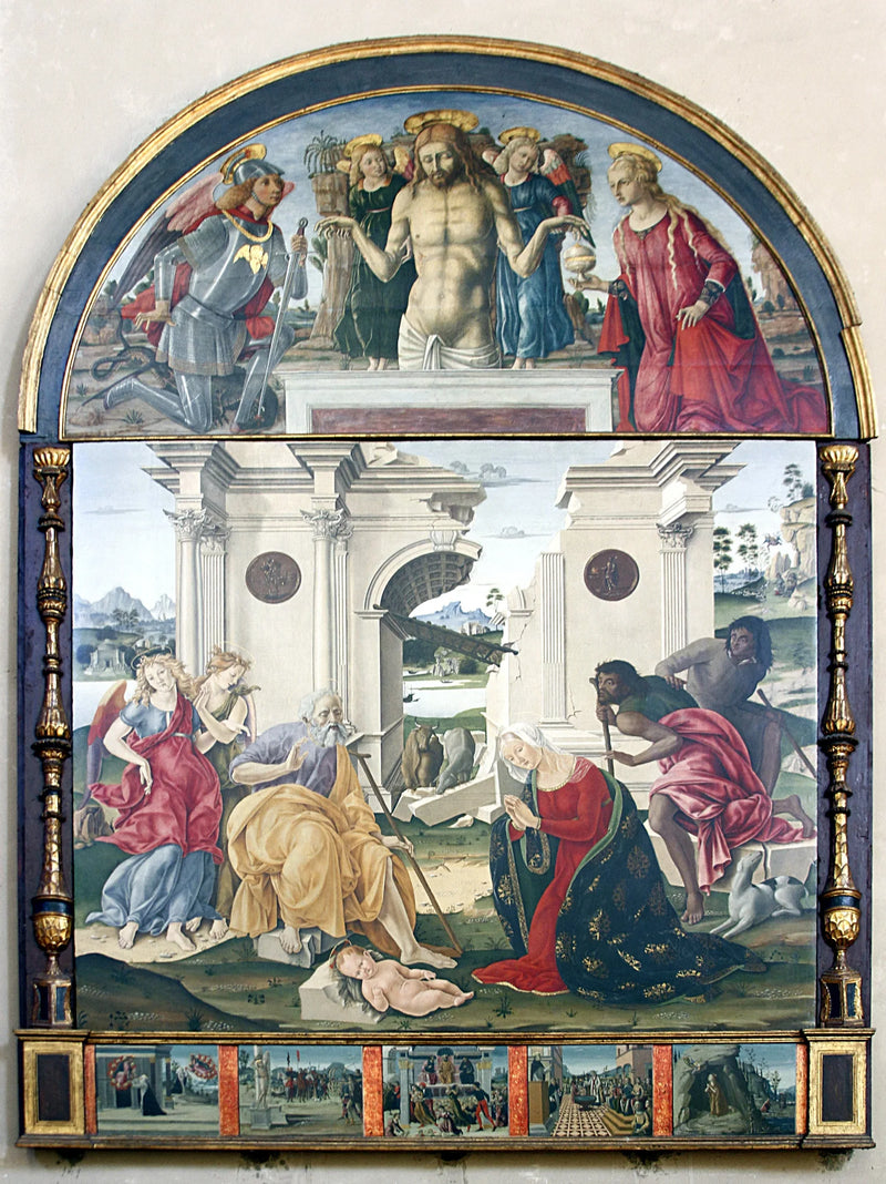 Lapsen ylistys - Matteo di Giovanni