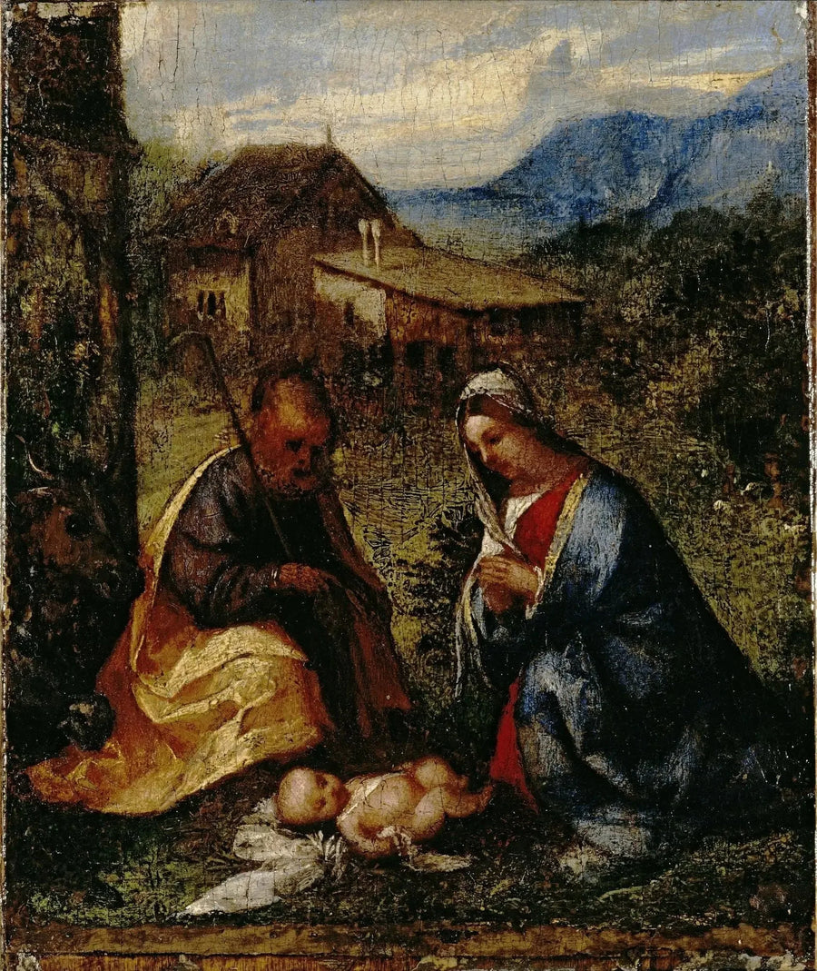 Lapsen ylistys - Titian