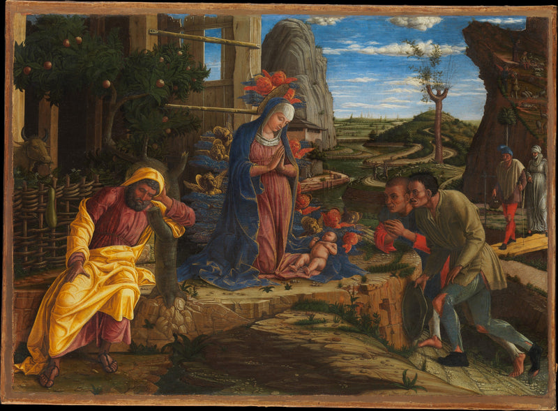 Betlehemin paimenet - Andrea Mantegna