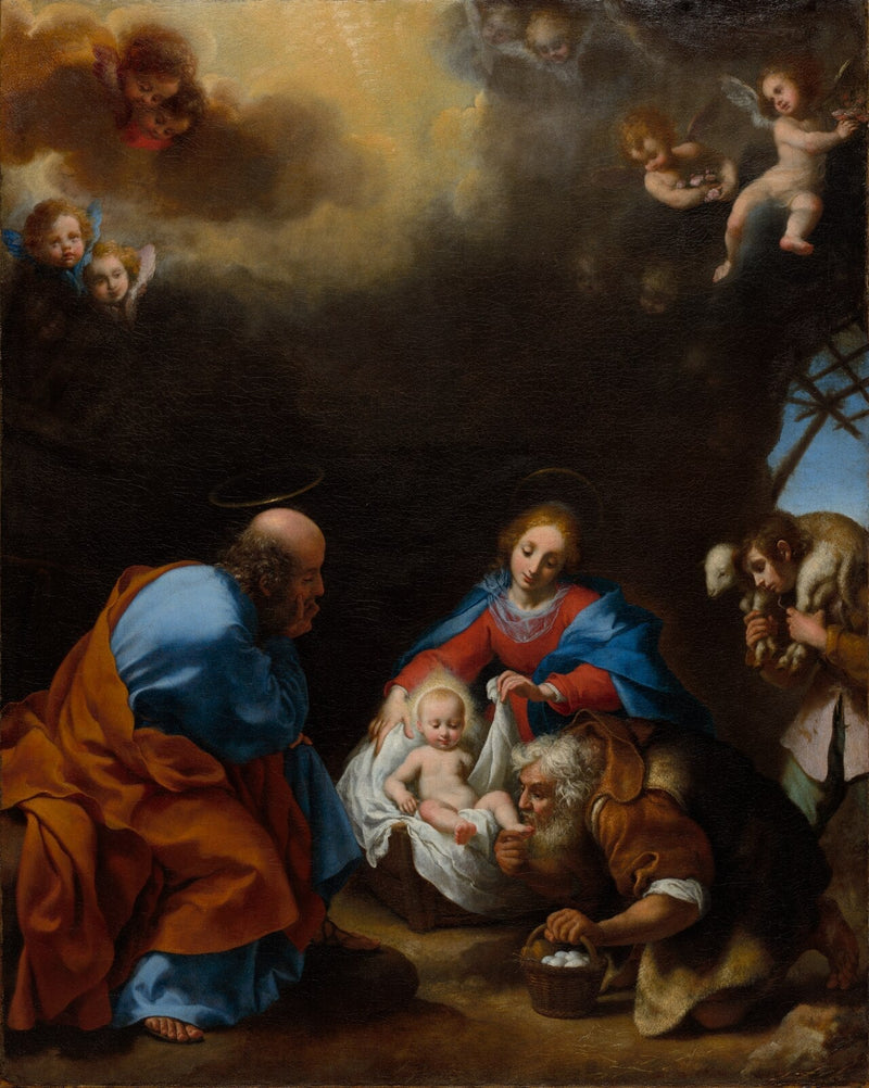 Betlehemän paimenet - Carlo Dolci