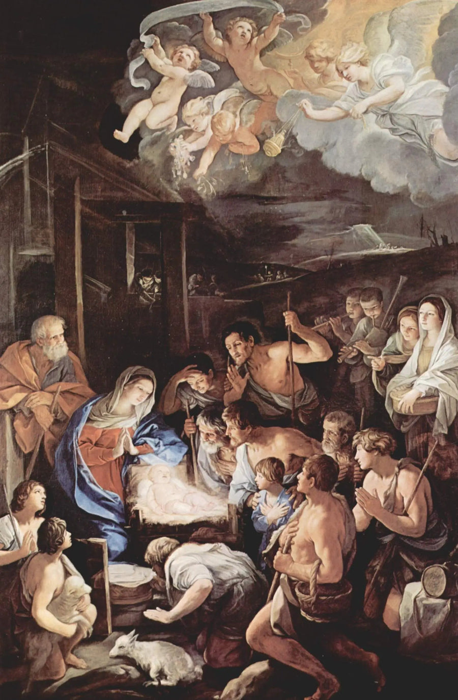 Betlehemin paimenet - Guido Reni
