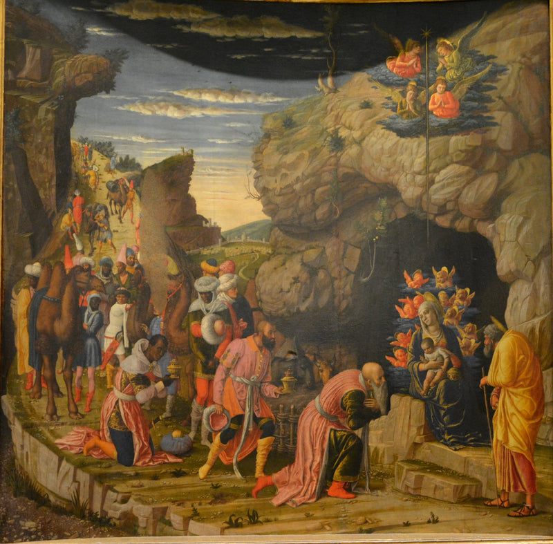 Magi-ihailu - Andrea Mantegna