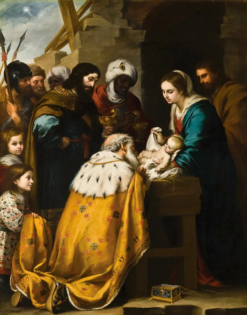Magiitin ylistys - Bartolomé Esteban Murillo