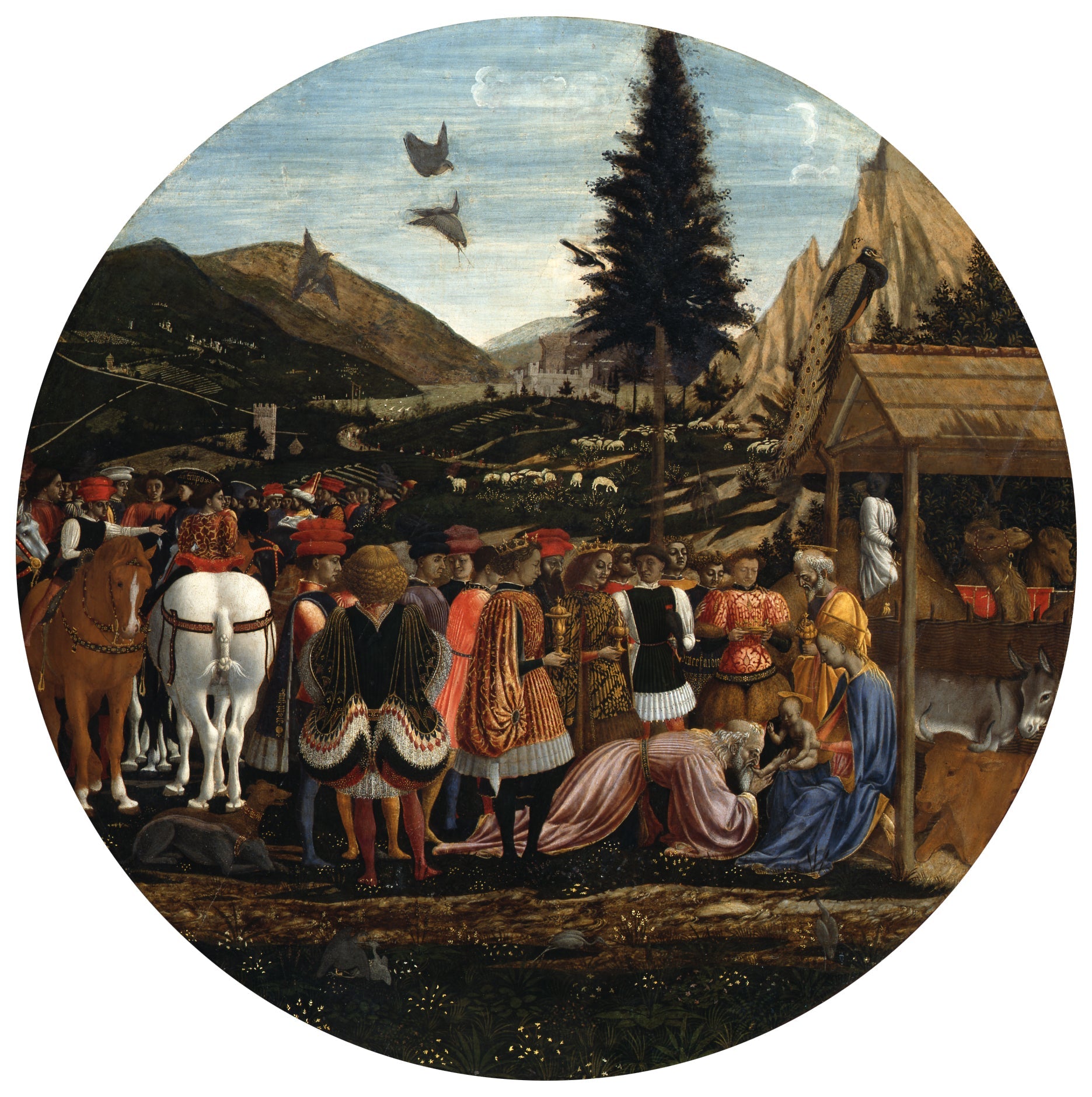 Adoration des mages - Domenico Veneziano - Alpha Reproduction
