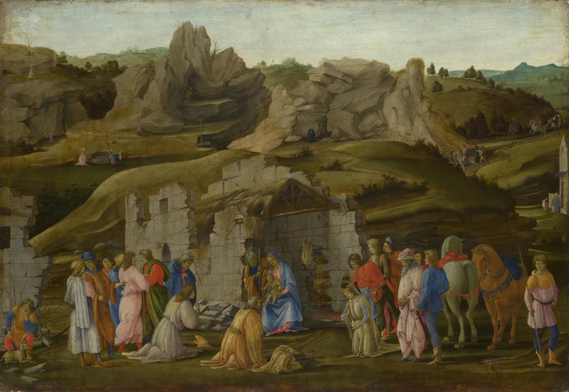 Magiien ylistys - Filippino Lippi