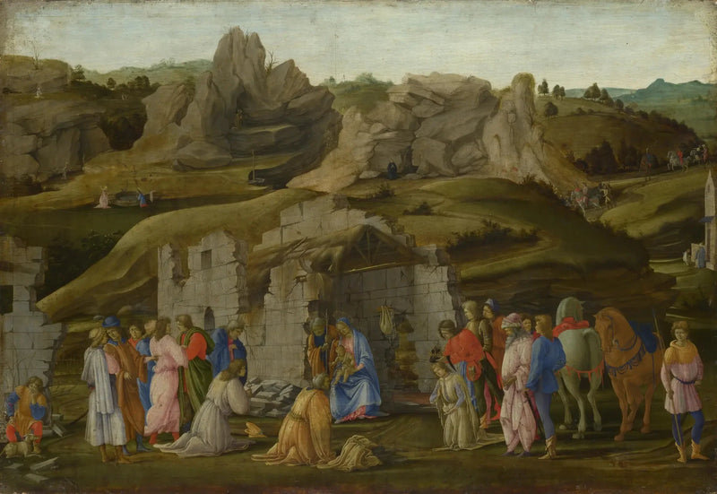 Magiien ylistys - Filippino Lippi