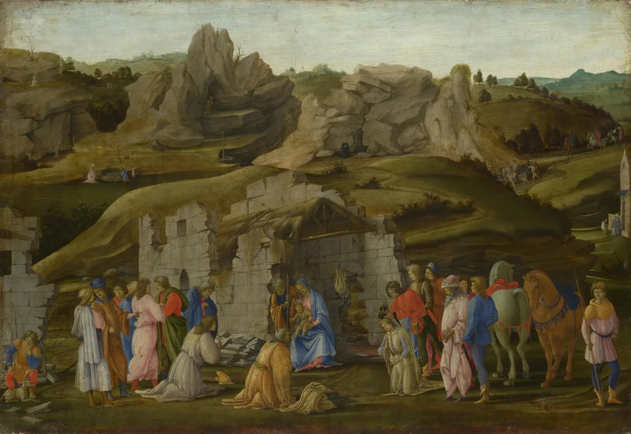 Magiien ylistys - Filippino Lippi