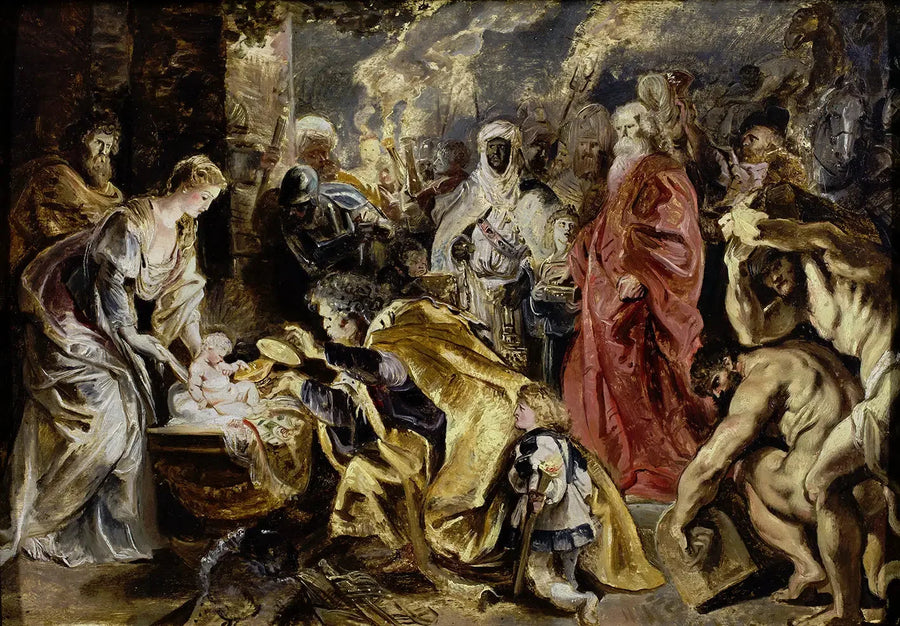 Itämaan tietäjien kunnioitus - Peter Paul Rubens