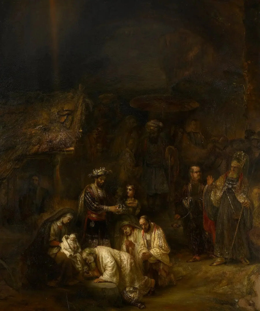 Itämaan tietäjien kunnioitus - Rembrandt