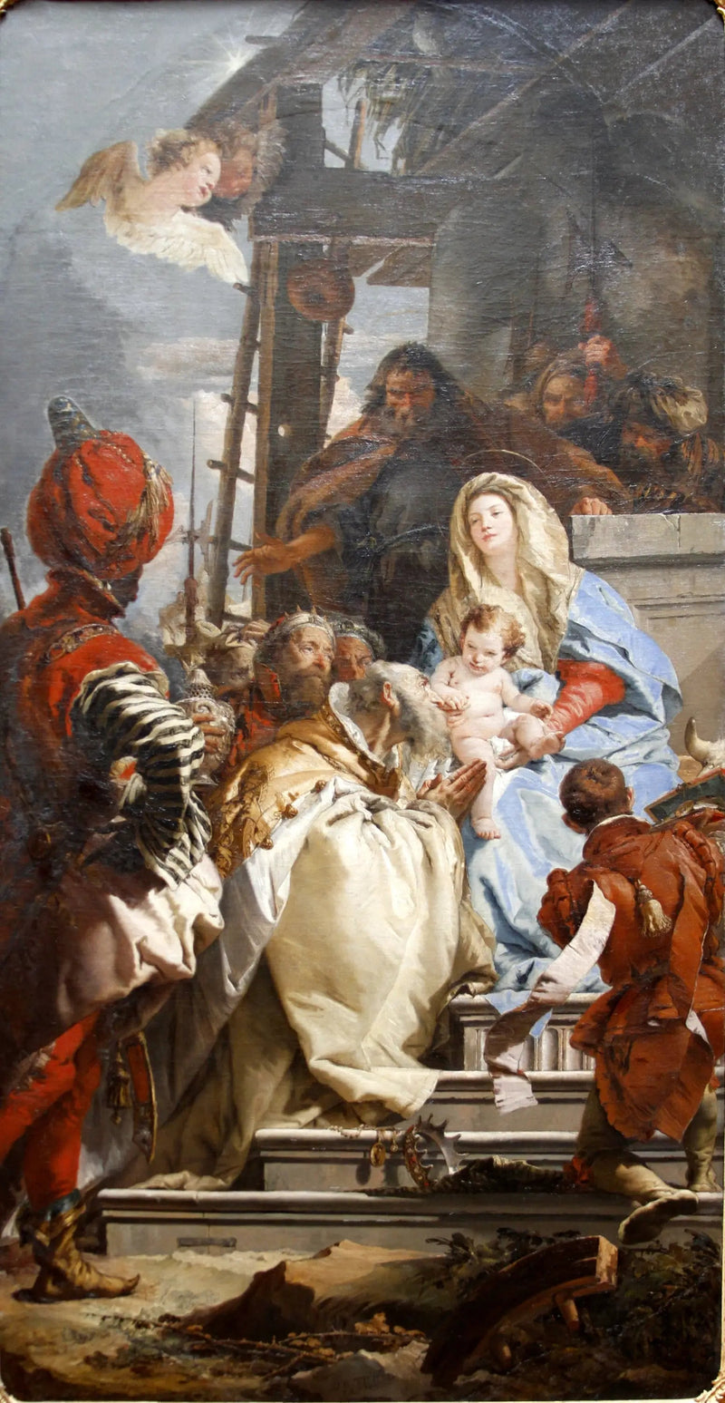 Itämaan tietäjien ylistys - Giovanni Battista Tiepolo
