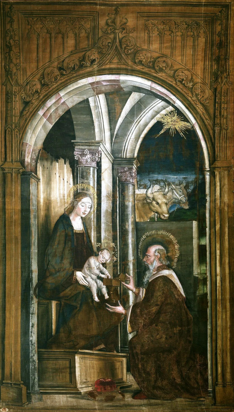 Ensimmäisen Magiikan Rukous - Pedro Berruguete