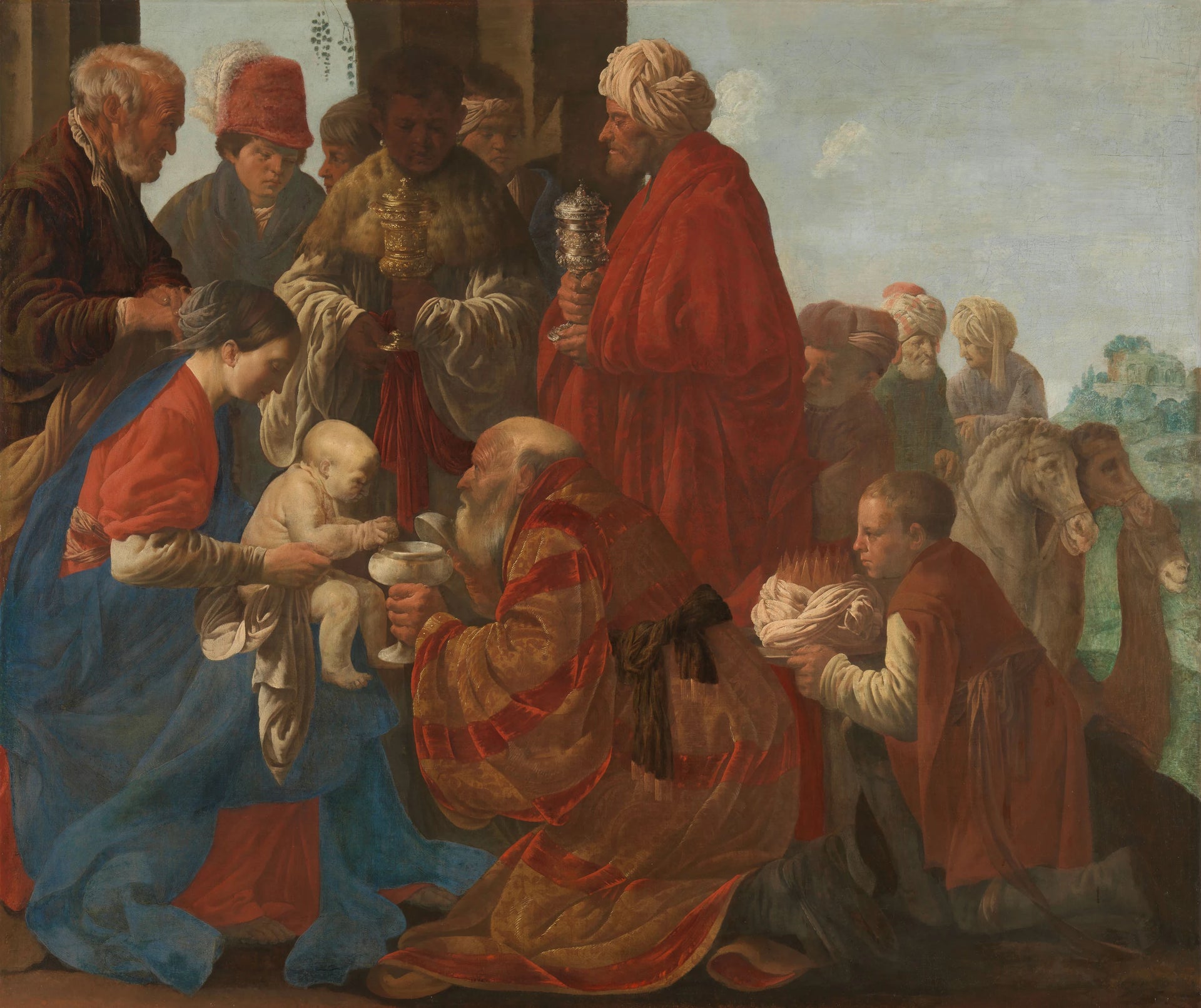 L'Adoration des Rois - Hendrick ter Brugghen