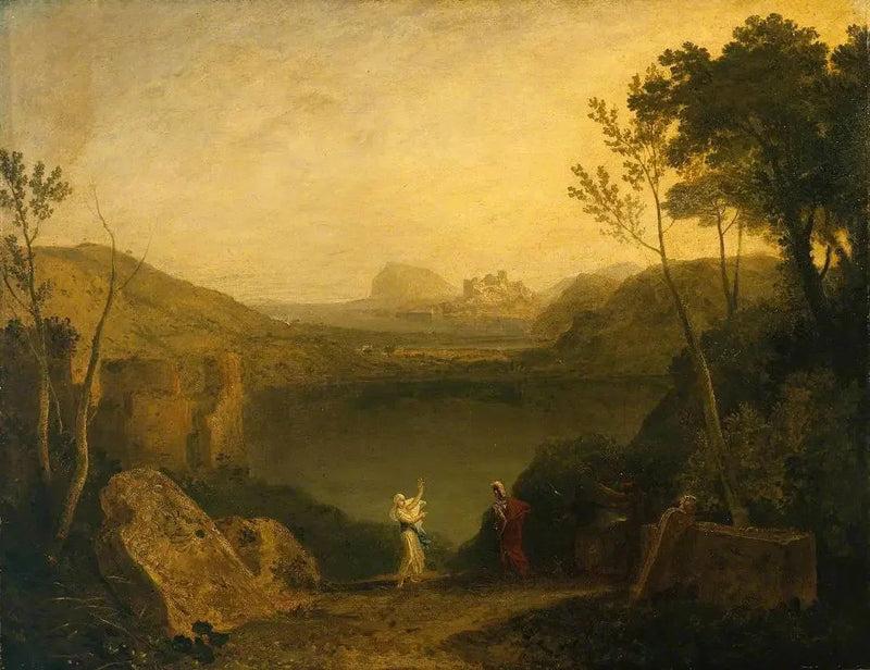 Aeneas ja Sibylla, Avernuksen järvi - J. M. W. Turner