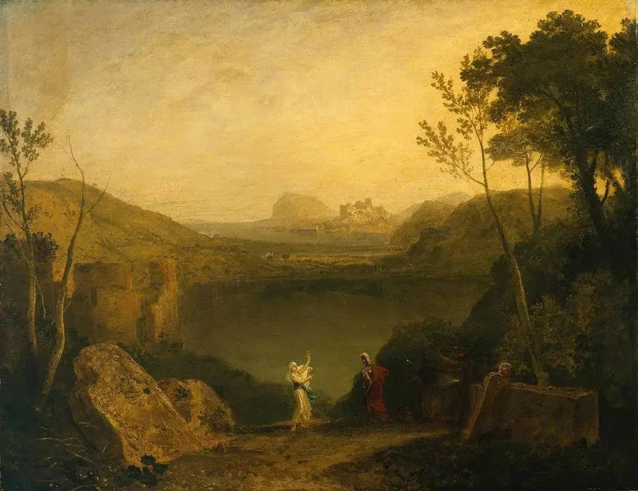 Aeneas ja Sibylla, Avernuksen järvi - J. M. W. Turner