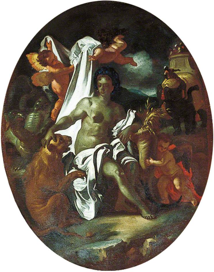 Afrikka - Francesco Solimena