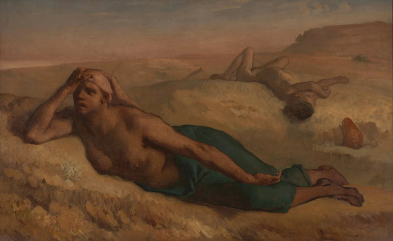 Agar ja Ismaël - Jean-François Millet