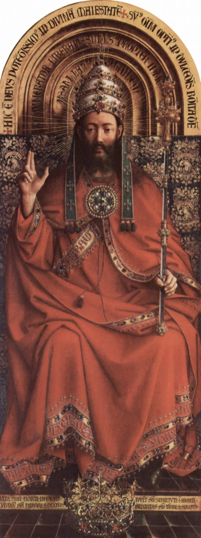 Mystinen Karitsa - Hubert van Eyck