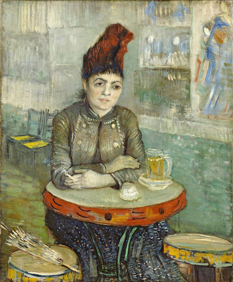 Agostina Segatori Tambourin-kahvilassa - Vincent van Gogh