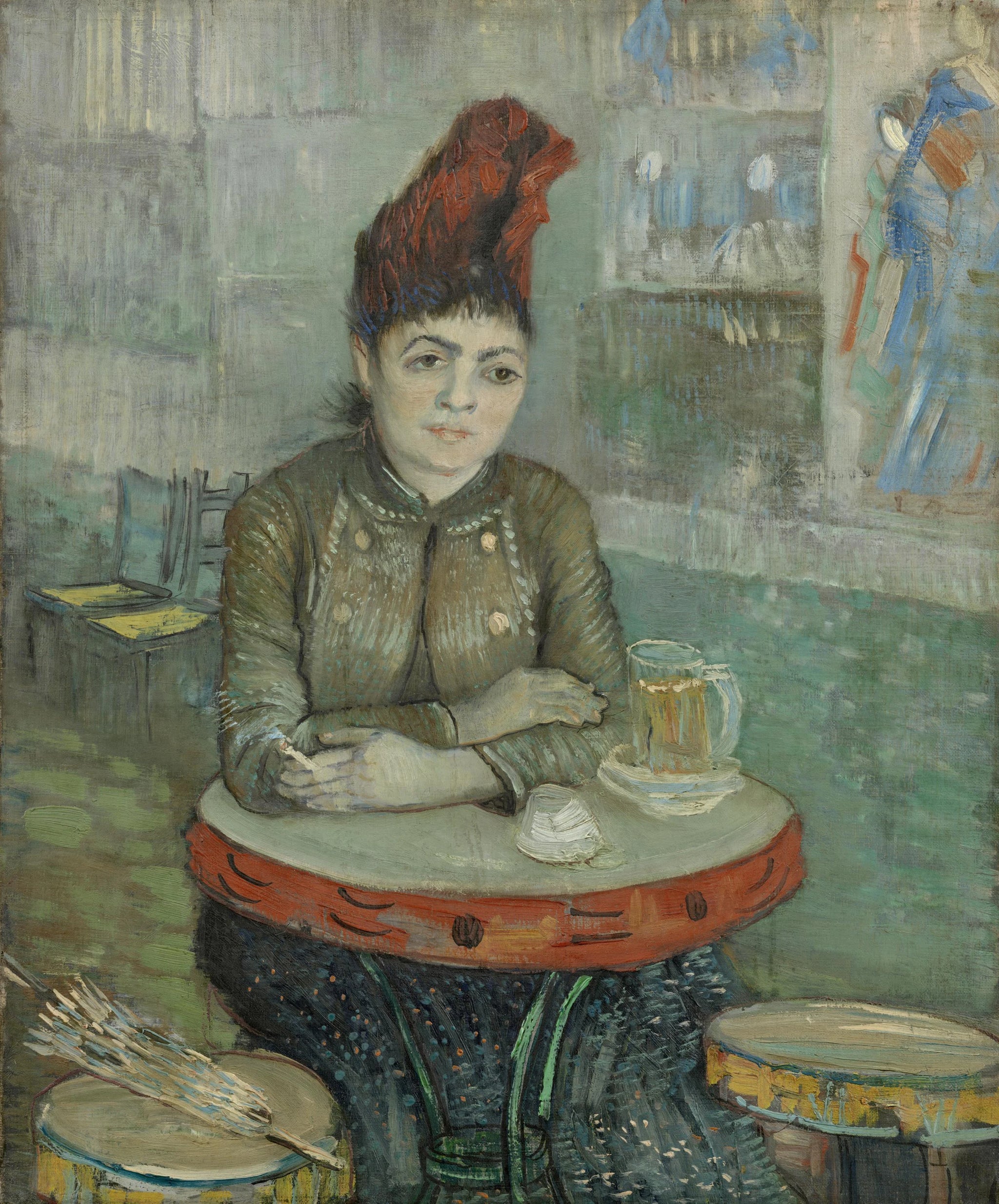 Au café Agostina Segatori au Tambourin F370 de Vincent van Gogh