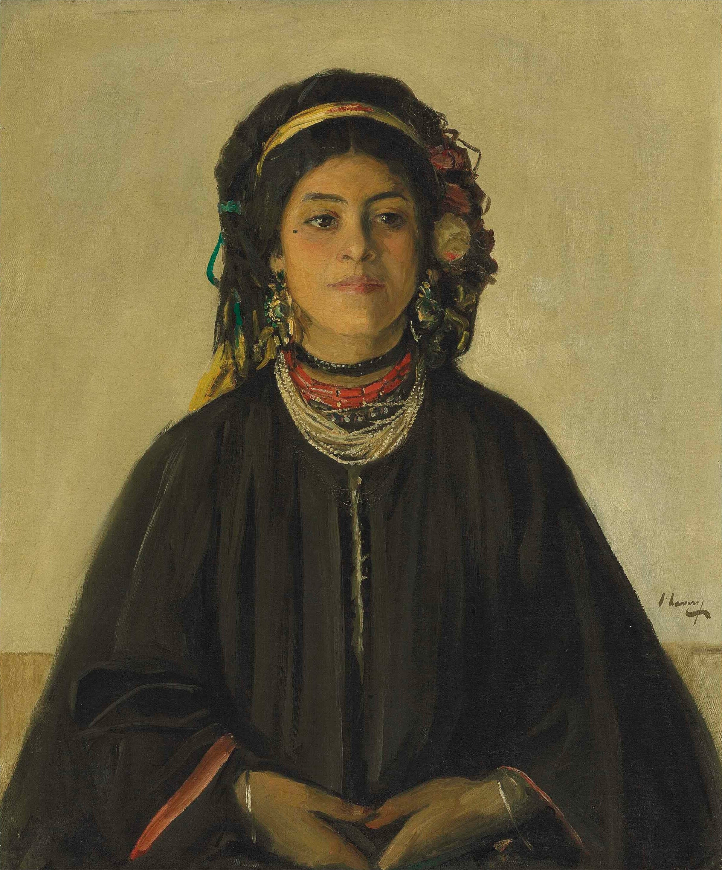 Aïda, maurilainen tyttö - John Lavery