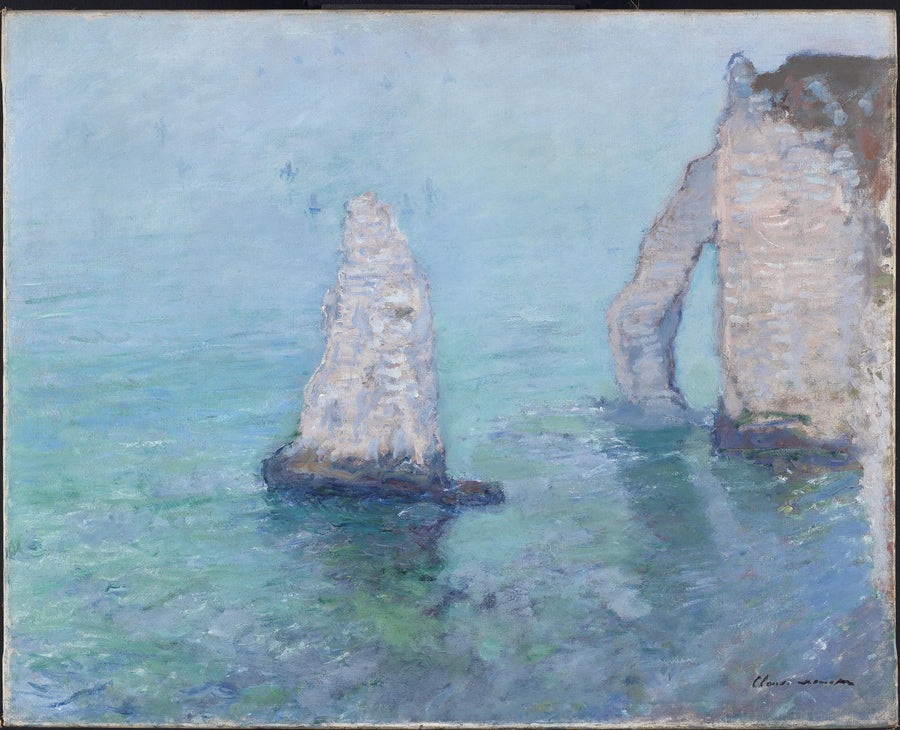 Neula ja alavirran portti, Étretat W1033 - Claude Monet