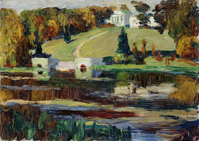 Akhtyrka, syksy - Vassily Kandinsky