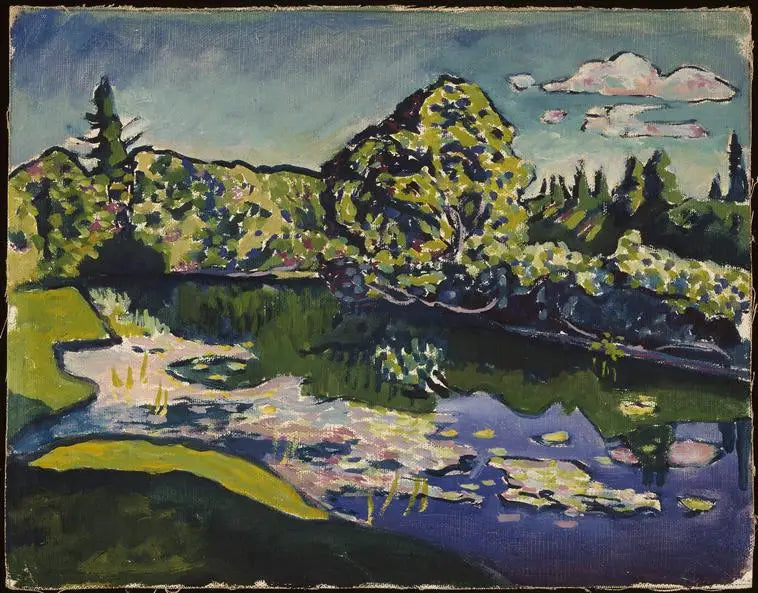 Akhtyrka, puiston lampi - Vassily Kandinsky