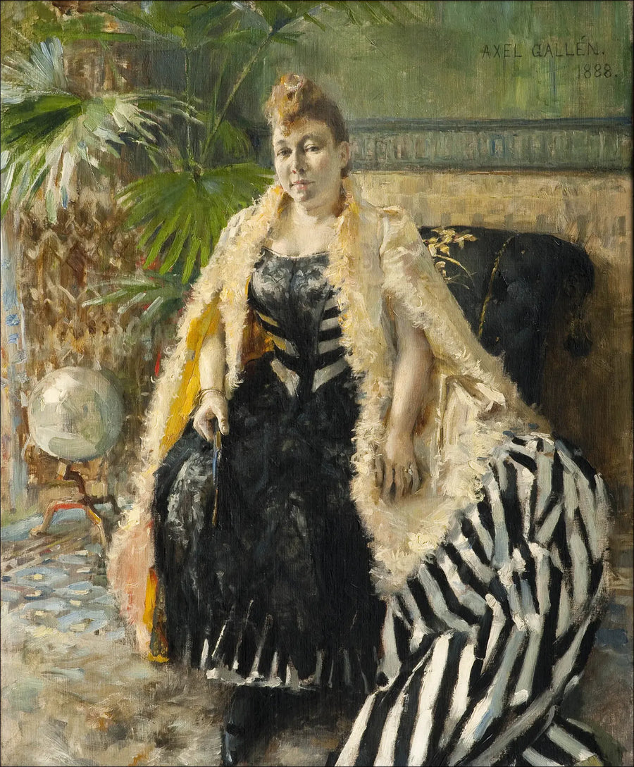 Parisienne, peinture d’Akseli Gallen-Kallela