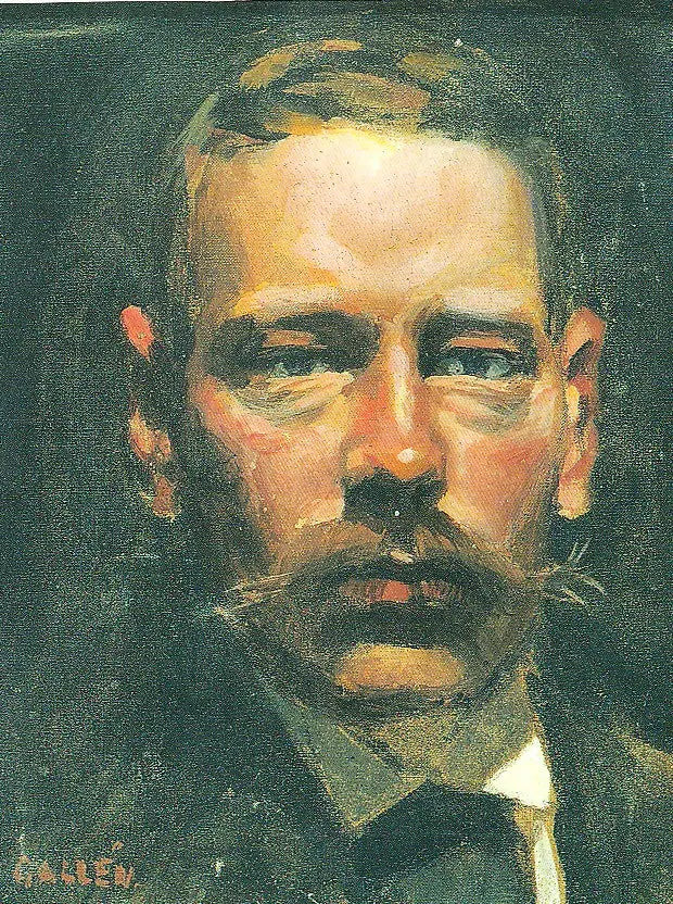 Adolf Paulin muotokuva - Akseli Gallen-Kallela