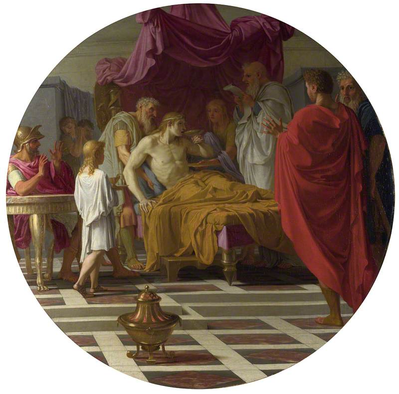 Alexandre ja hänen lääkärinsä - Eustache Le Sueur