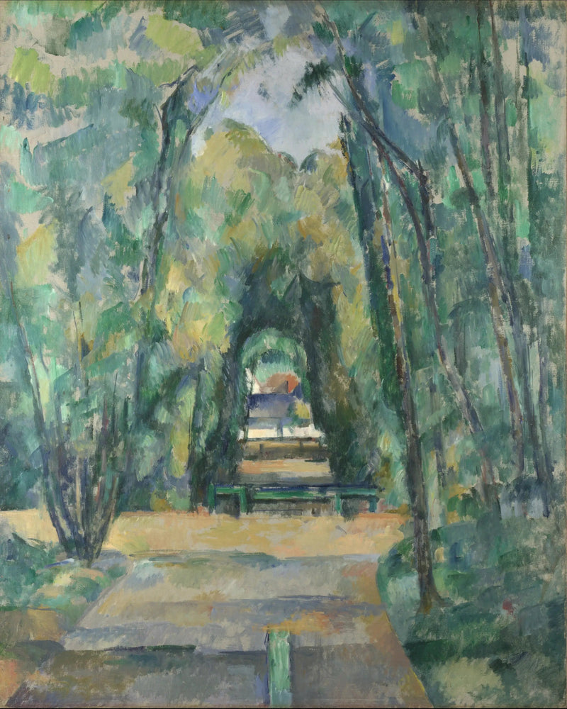 Polku Chantillyssa - Paul Cézanne
