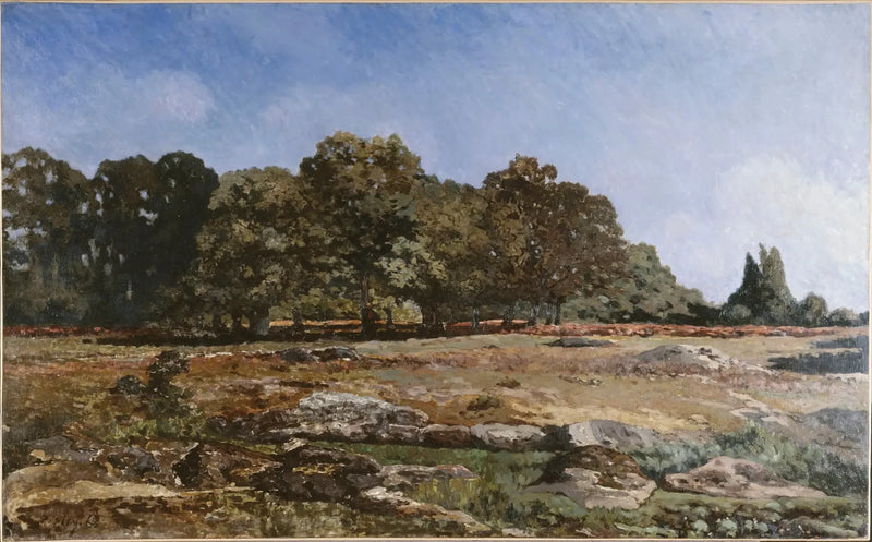 Kastanjapuiden käytävä La Celle-Saint-Cloudissa - Alfred Sisley