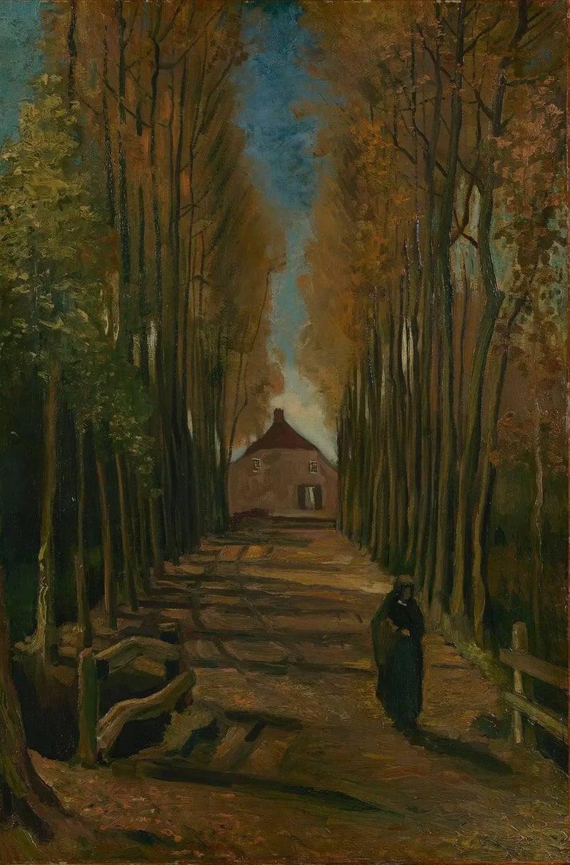 Poplar Avenue syksyllä - Vincent van Gogh