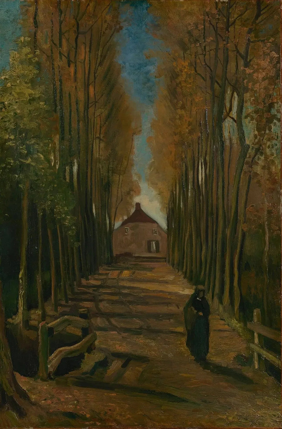Poplar Avenue syksyllä - Vincent van Gogh