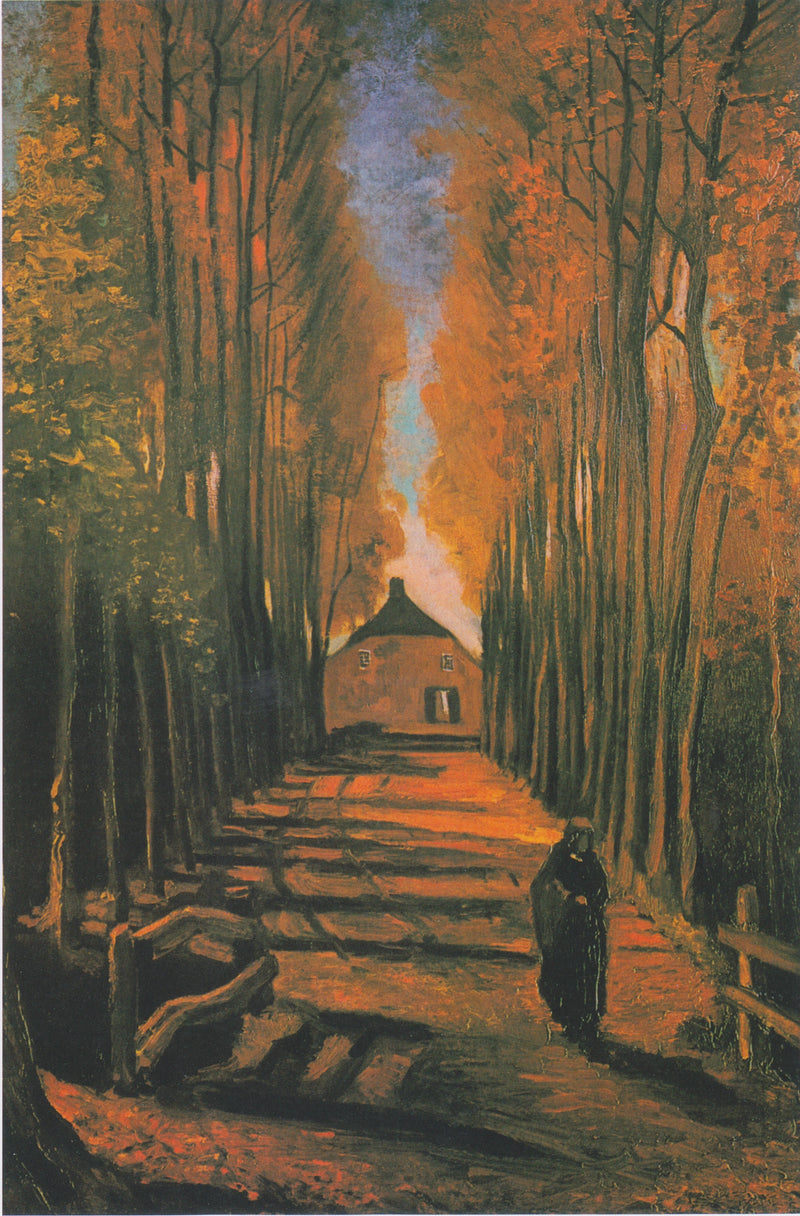 Poplar Avenue syksyllä - Vincent van Gogh