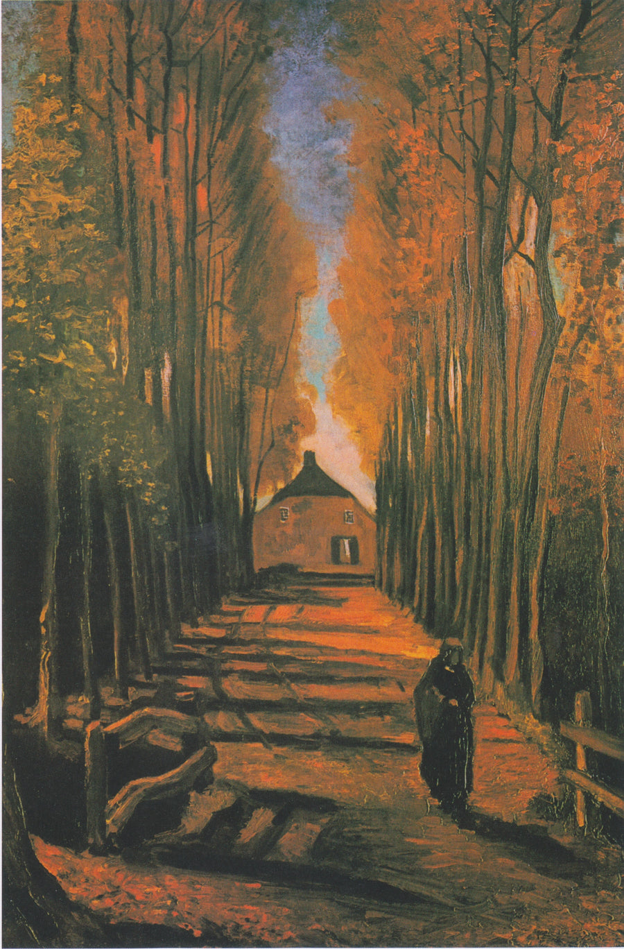 Poplar Avenue syksyllä - Vincent van Gogh