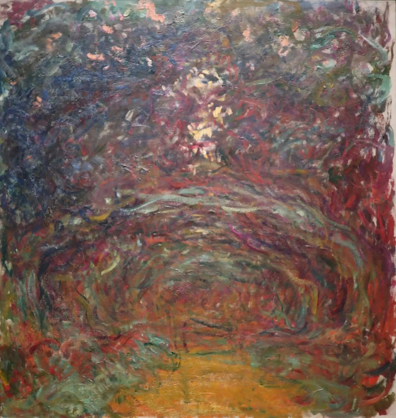 The Rose Alley, Giverny - Claude Monet