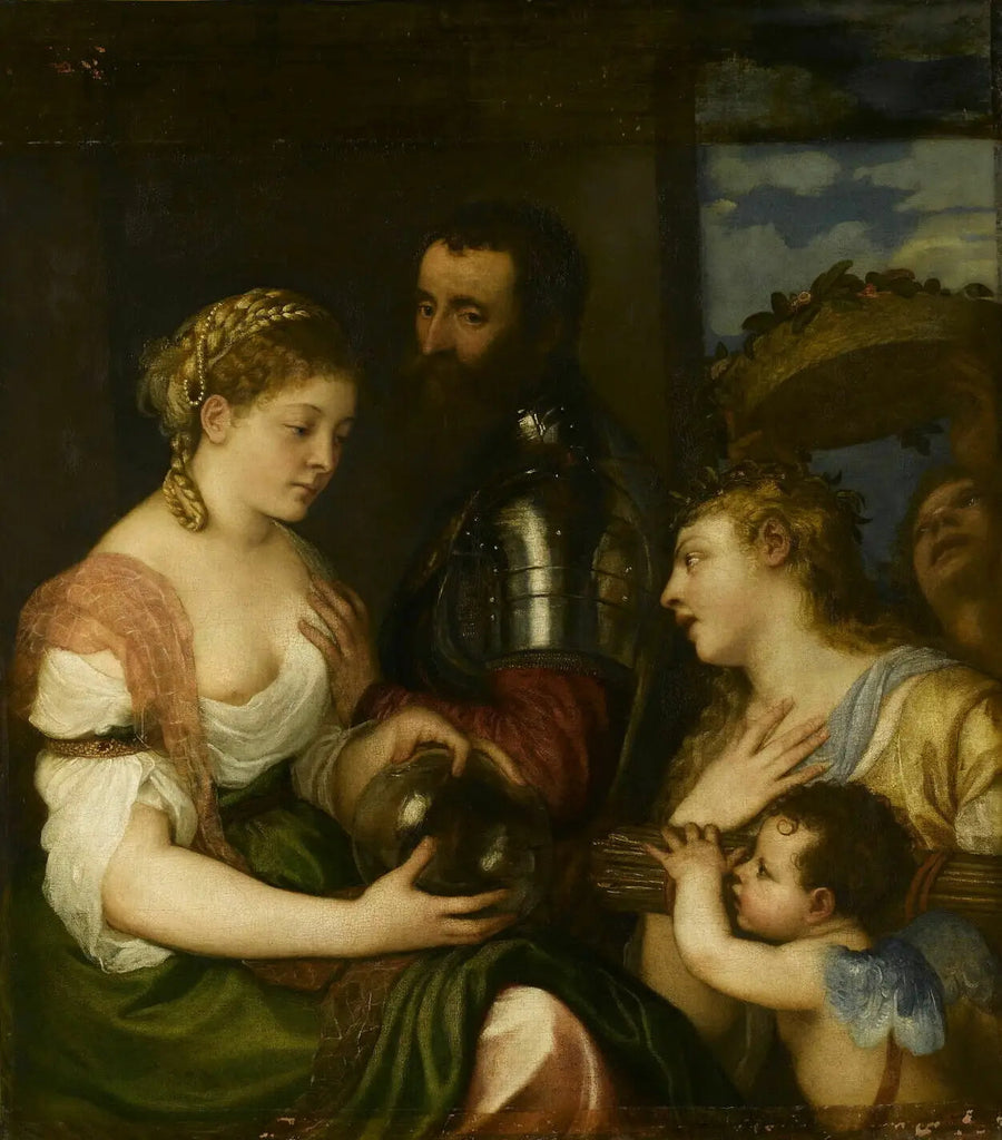 Kihlapuhekuvaelma - Titian