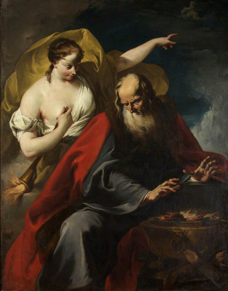 Talven ja kesän allegoria - Giovanni Battista Pittoni