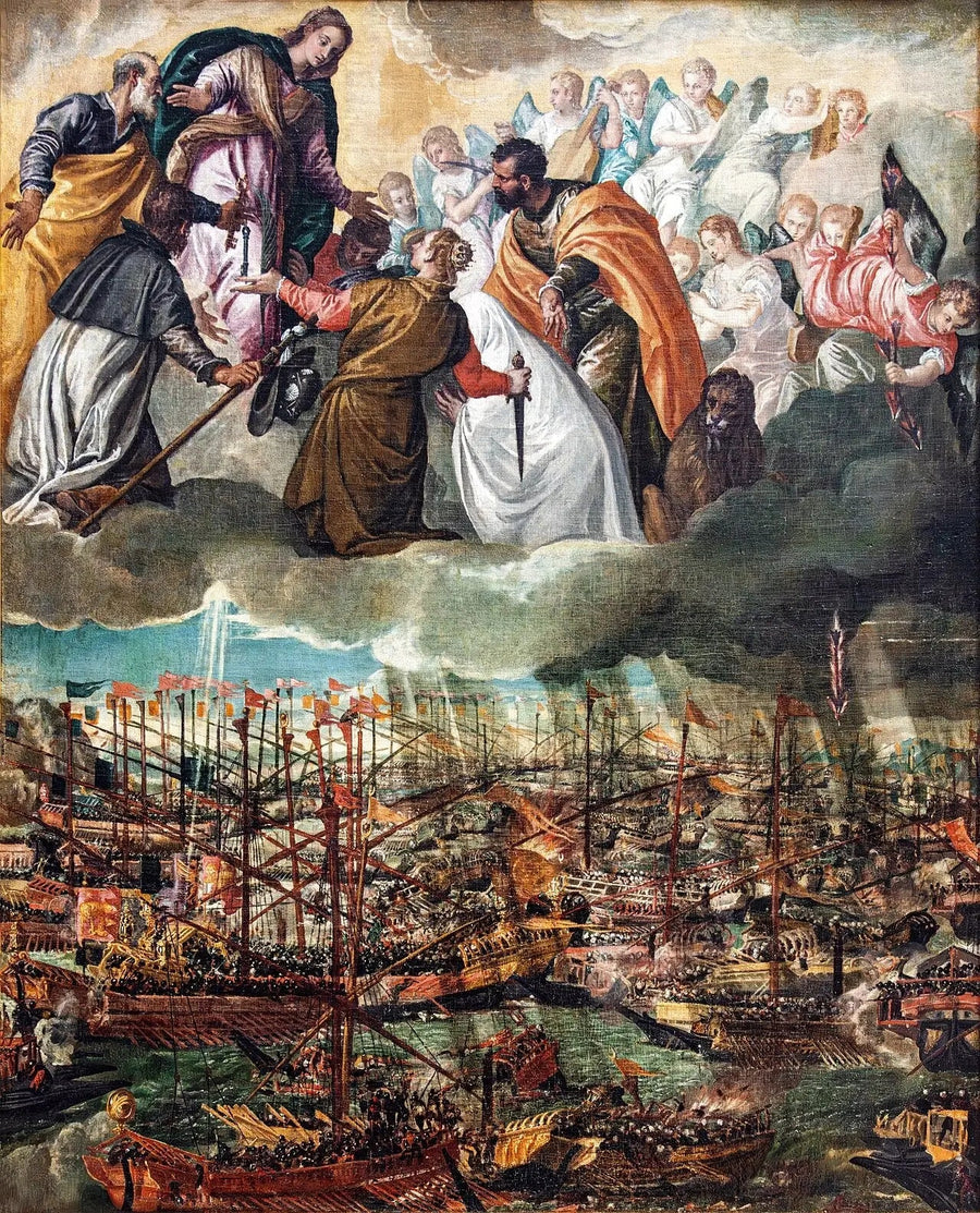 Lépanten taistelun allegoria - Paul Véronèse